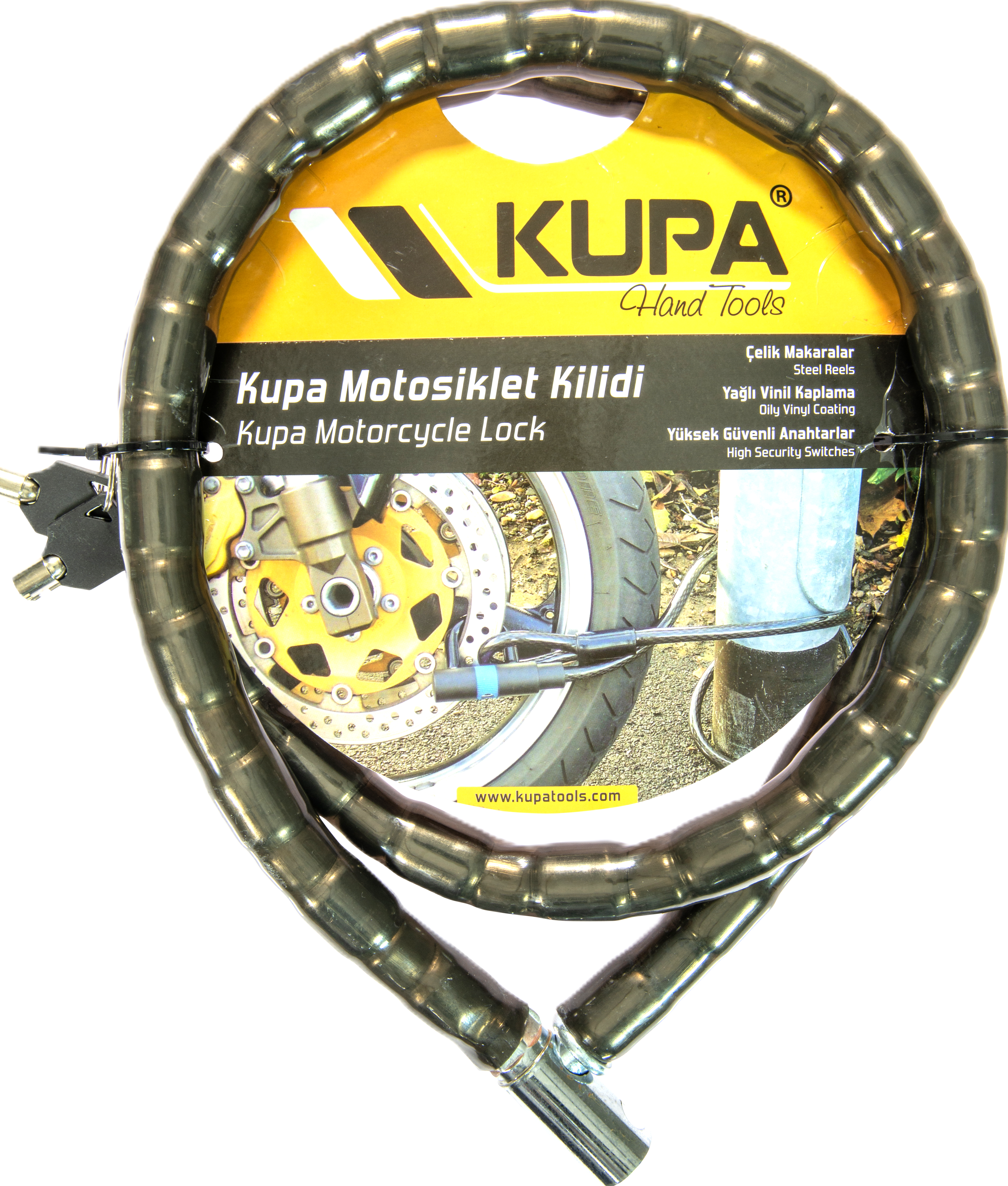 KUPA MOTORSİKLET KİLİDİ 